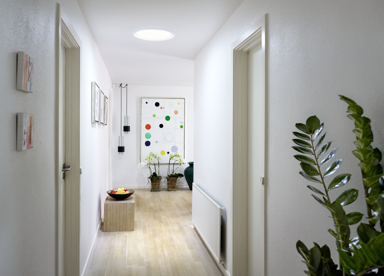 Tunnel solare, il sole in una stanza: luce naturale dal soffitto Controssoffitto bagno ripostiglio