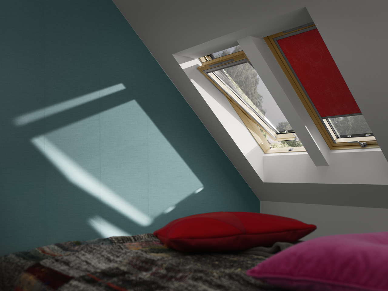 La guida per scegliere i colori per la mansarda casa luce