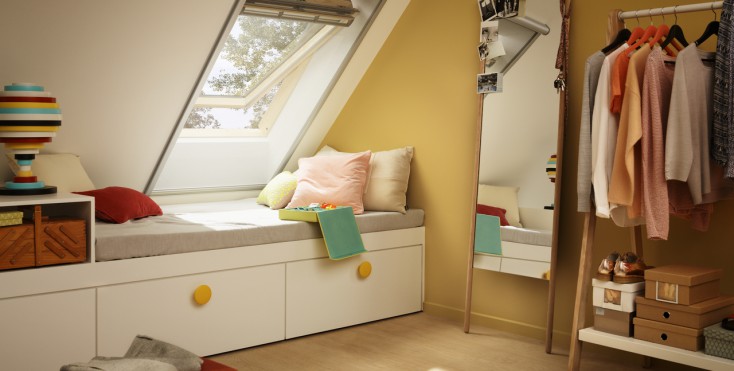 La guida per scegliere i colori per la mansarda casa luce