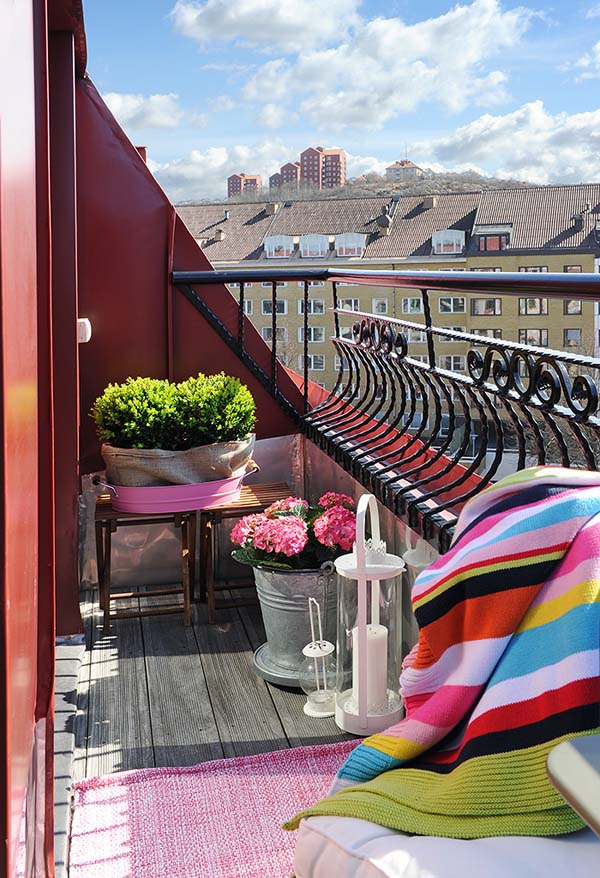 Terrazzo in mansarda: foto, immagini e idee mansarda.it Ispirazioni Balcone Vintage