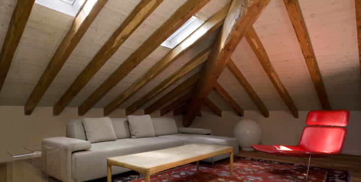 Il recupero di un antico casale ligure mansarda.it Camere da letto moderne in mansarda