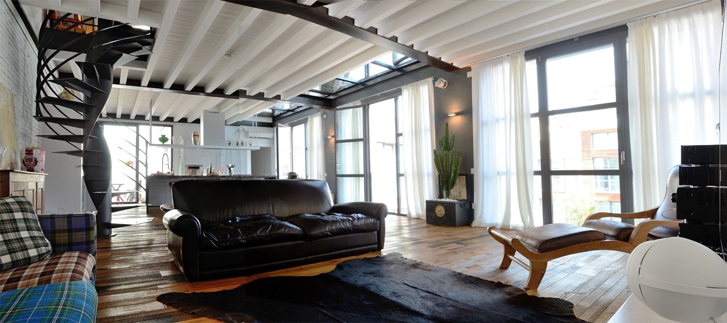 Un loft su due piani a brescia mansarda.it Loft brescia