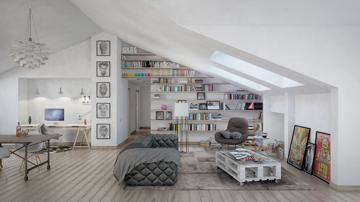 Arredamento moderno open space: come arredare cucina e soggiorno ...