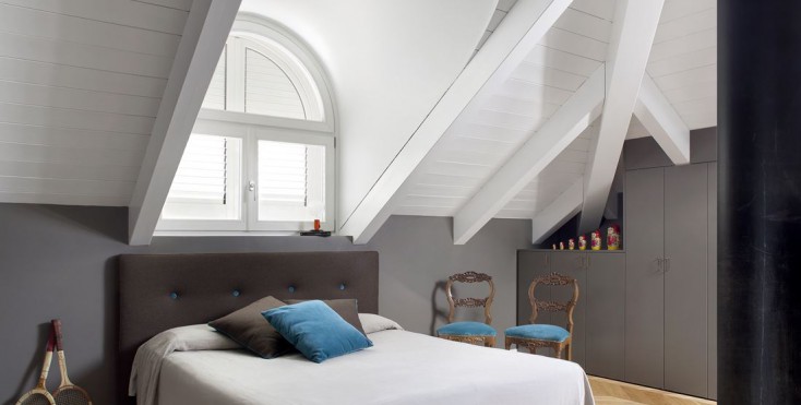 Progetti: idee e ispirazioni mansarda.it Camere da letto moderne in mansarda