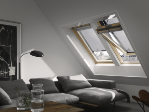 Salotto con luce filtrata