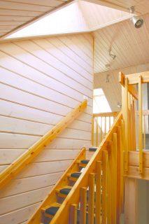 Scala in legno