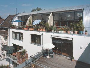 Terrazza in mansarda