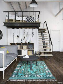 Loft con soppalco