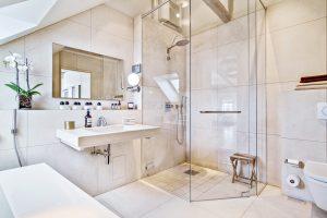 Un bagno luminoso