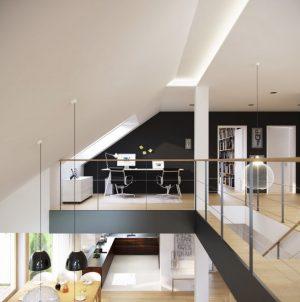 Open space con soppalco
