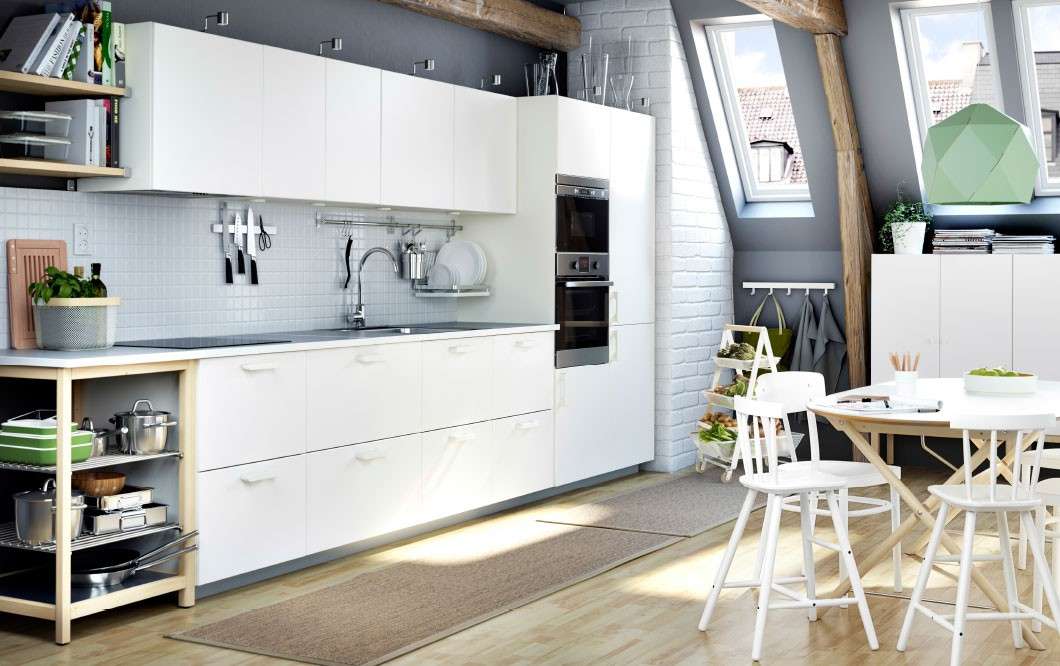 3 idee per ricavare spazio in cucina mansarda.it Cucine per mansarde foto