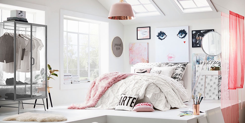 Idee per la camera da letto dei teenager mansarda.it Come decorare una cameretta