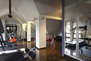 Palestra in mansarda