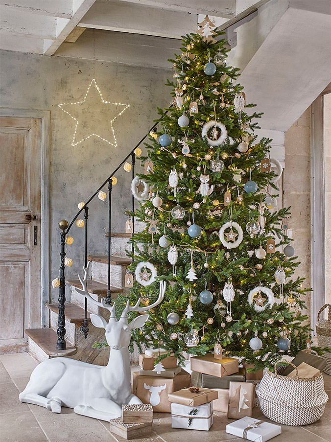 Decorazioni Albero Di Natale Moderno.5 Tendenze Per Le Decorazioni Di Natale Mansarda It