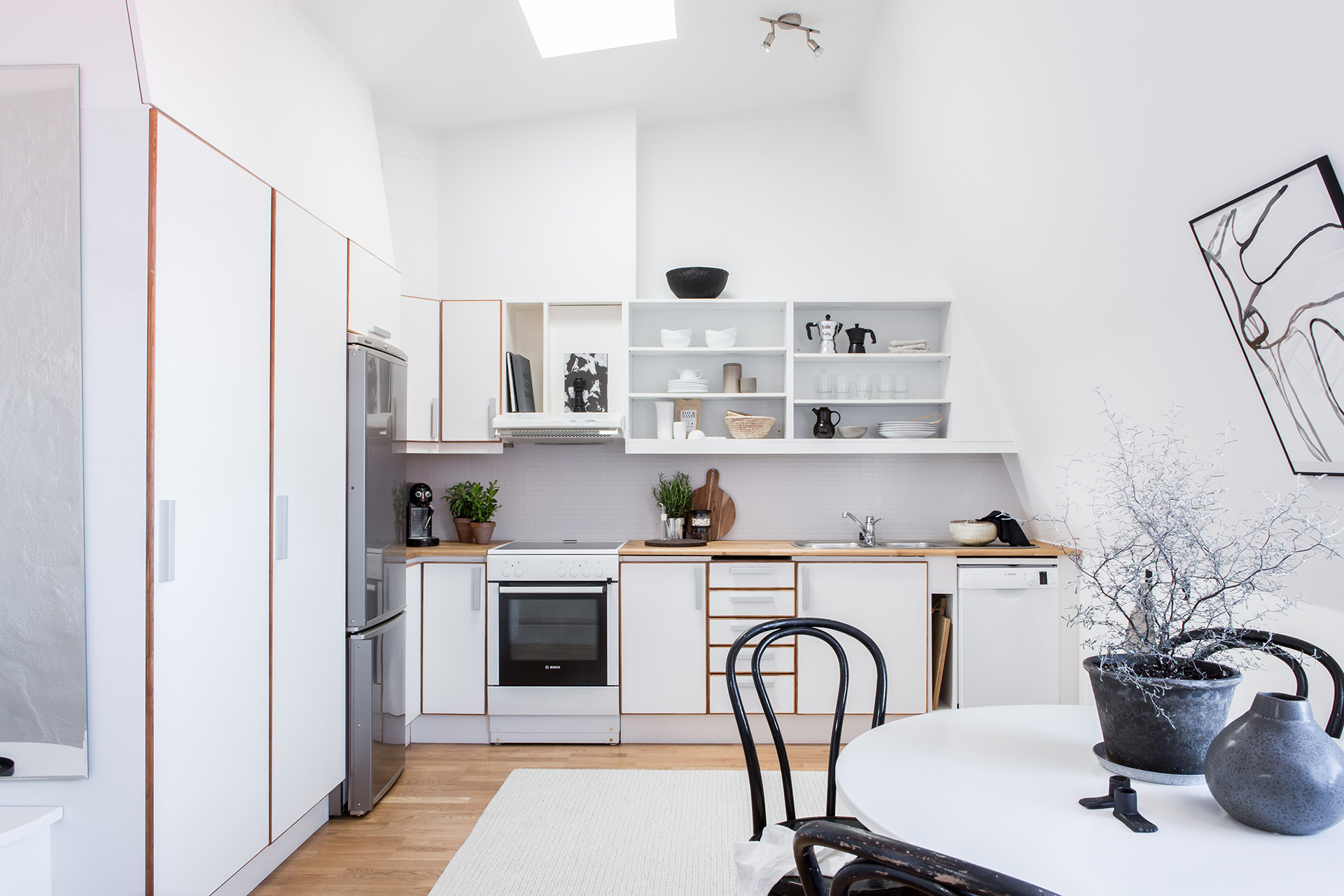 Idee per una cucina in mansarda mansarda.it Cucine per mansarde foto