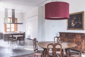 sala pranzo e cucina