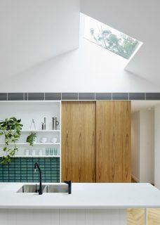 cucina con lucernario