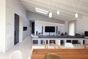 salotto con ingresso