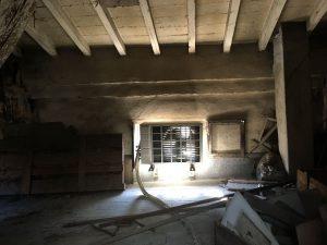 sottotetto prima