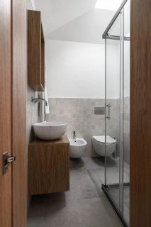 bagno con lucernario