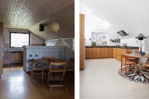 cucina prima dopo
