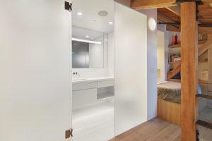 mansarda con bagno