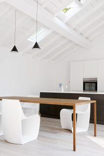 cucina e zona pranzo