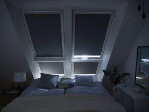 camera da letto oscurata