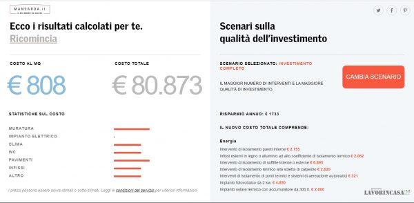 calcolo costi Bologna