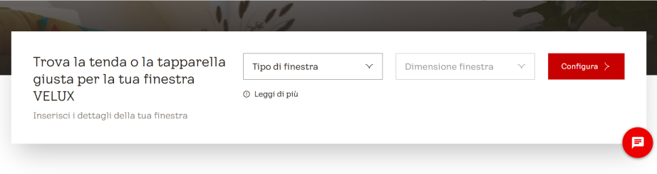 scelta finestra shop
