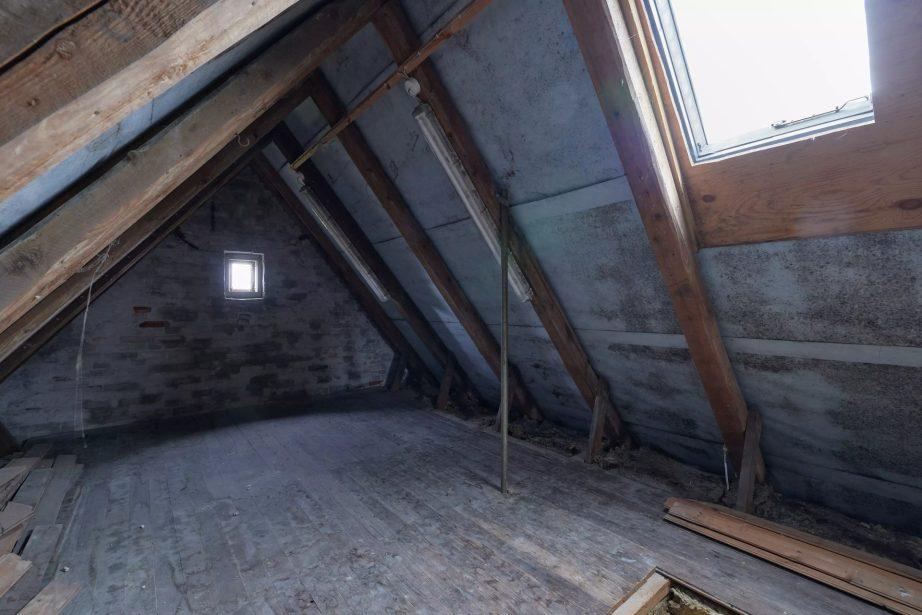 sottotetto inutilizzato