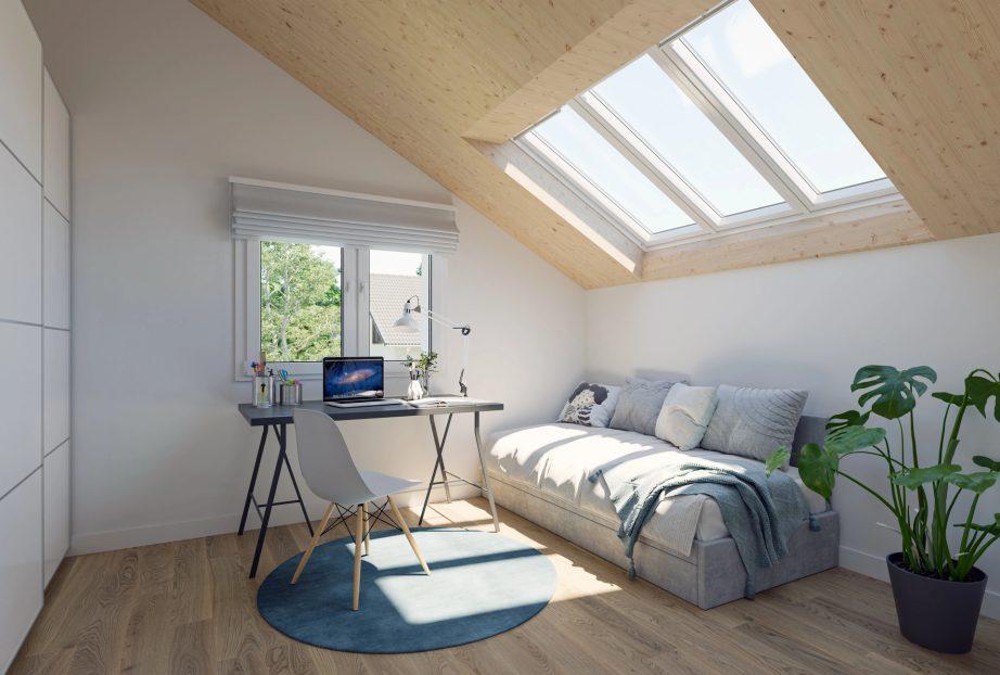 rivestimento tetto con legno