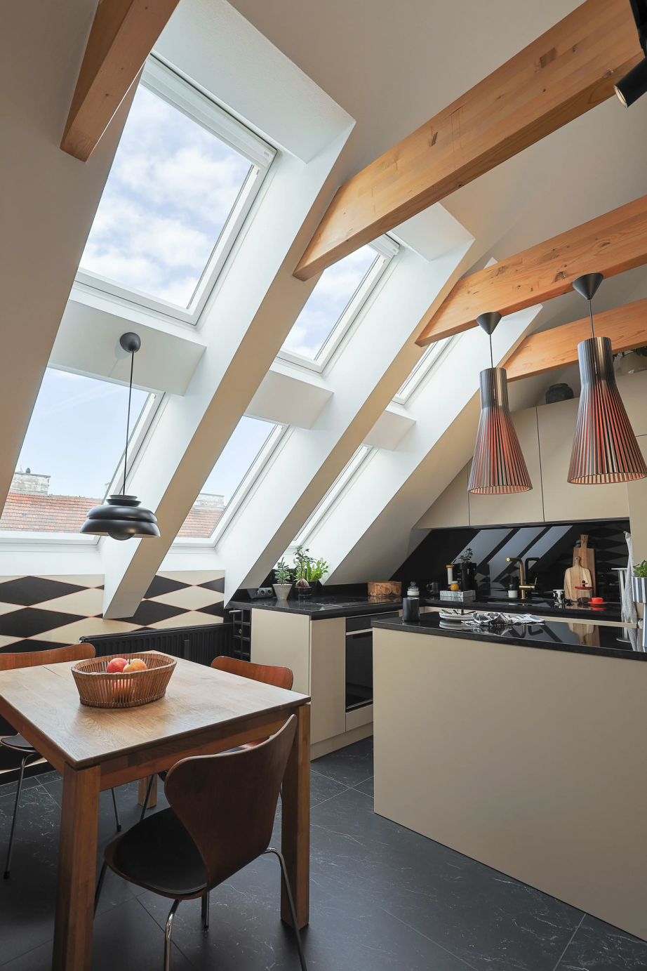 luce in cucina