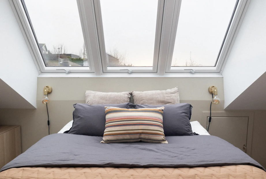 letto con vista
