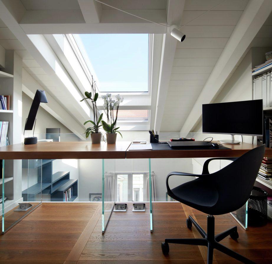 studio sul soppalco